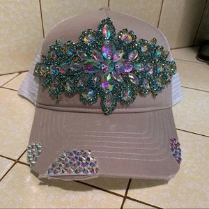 Rhinestone Trucker Hat